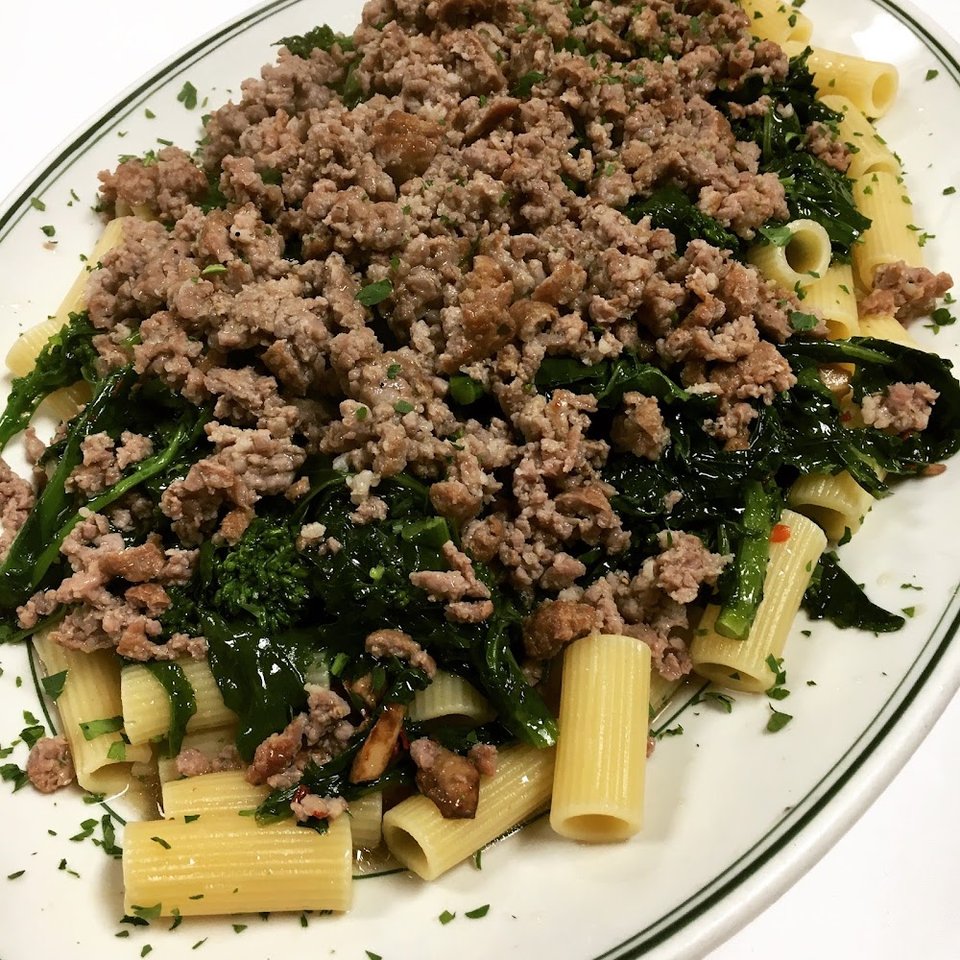 Penne with Broccoli Rabe & Sausage