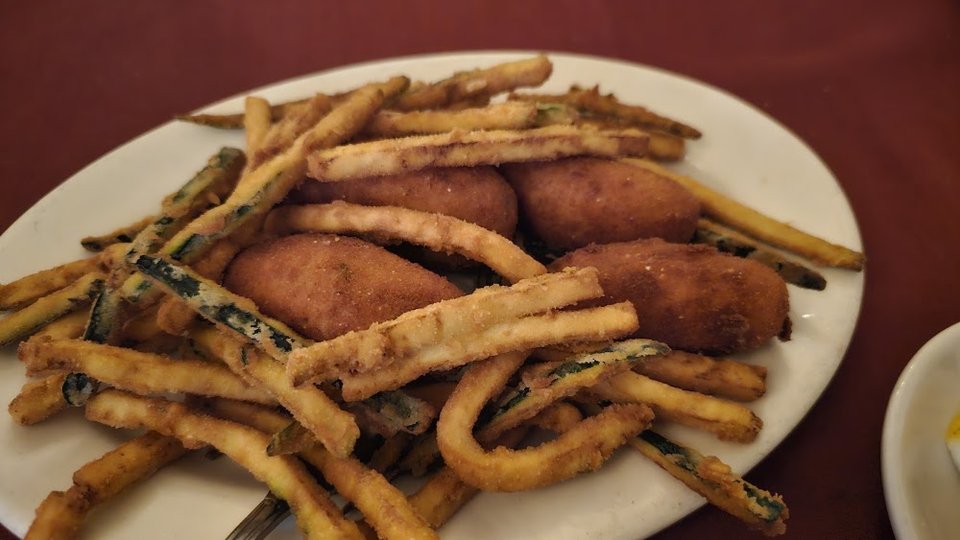 Fried Zucchini and Potato Croquettes